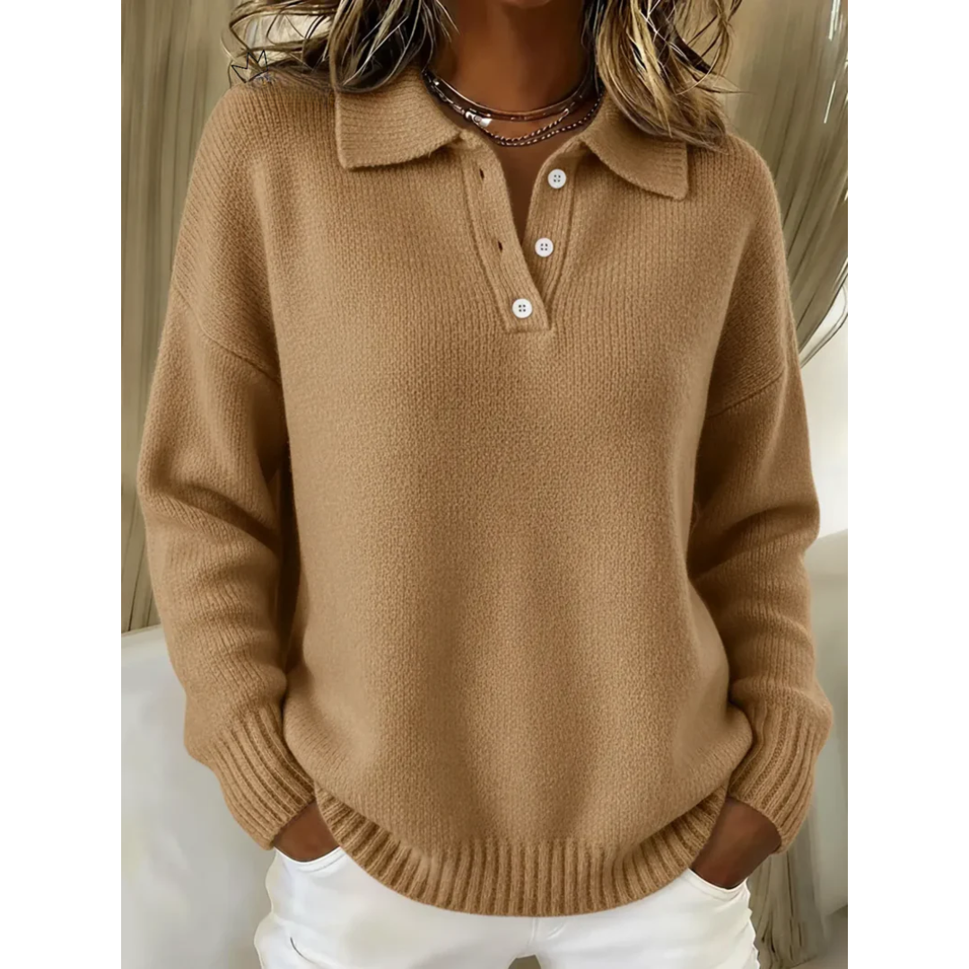 Marina | Soft Polo Jumper