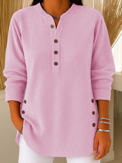 Nieves | Henley Tunic with Buttons