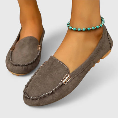 KARLENE - Embellished Slip-On Loafers