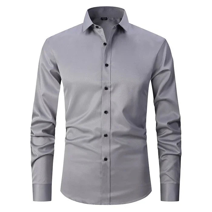 Men's Long Sleeve Business Shirt - image 9