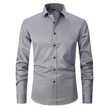 Men's Long Sleeve Business Shirt - image 9