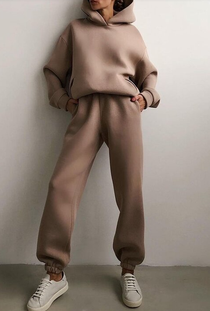 Women's Hooded Knit Two-Piece Set - image 5