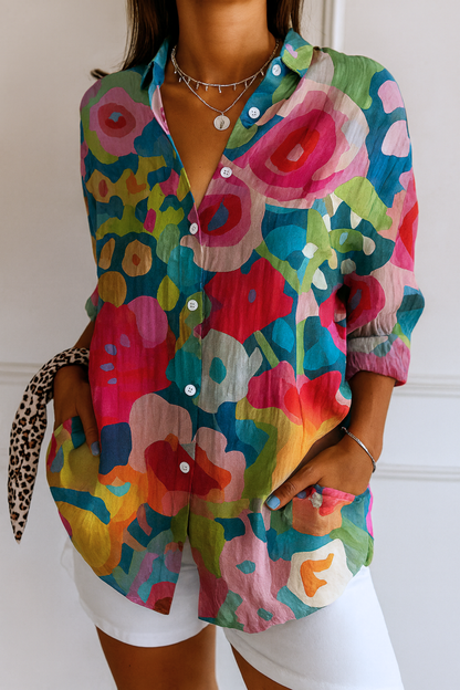 Camilla | Artful Print Blouse