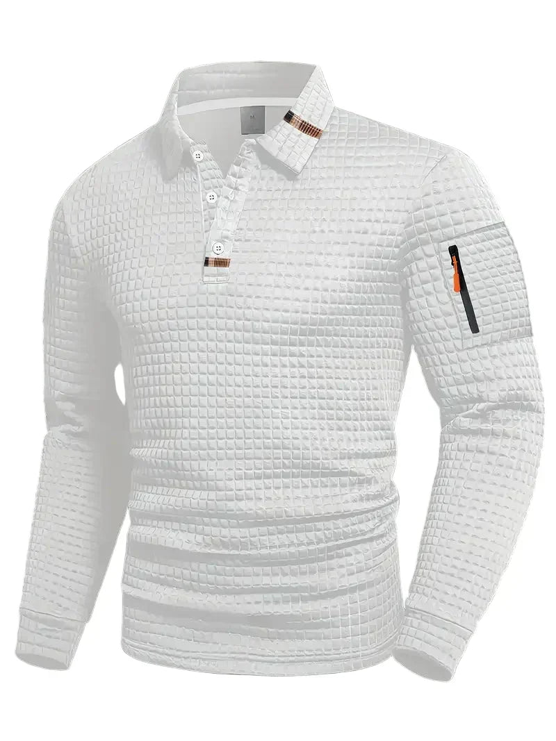 Men's Quilted Casual Jumper - image 4