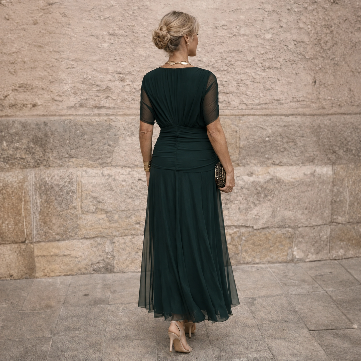 ELIZA™ – ELEGANT GREEN DRESS