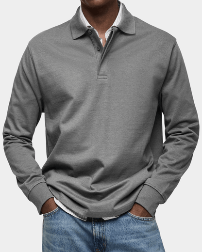 Men's Textured Knit Polo Shirt - image 5