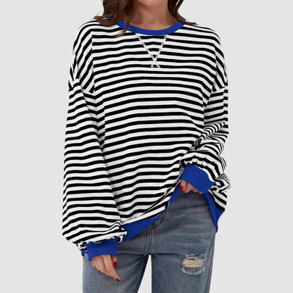 LUKA | STRIPED LONG SLEEVE SHIRT