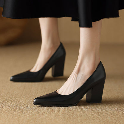 Vivienne | Timeless Block-Heel Pumps