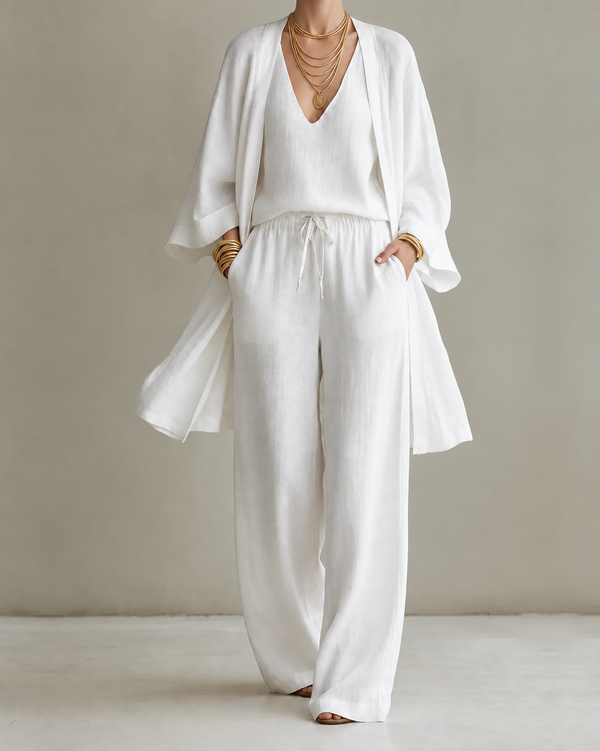 Tanisha™ 3-Piece Linen Look Set
