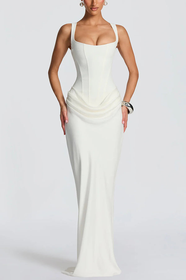 Éléonore | Maxi Dress with Square Neckline