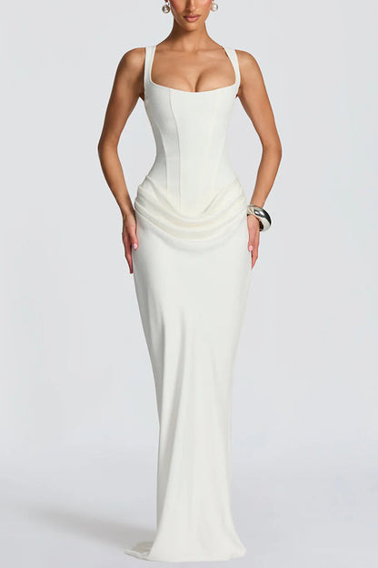 Éléonore | Maxi Dress with Square Neckline