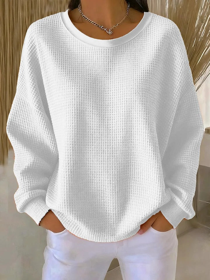 Nuria | Classic Textured Jumper