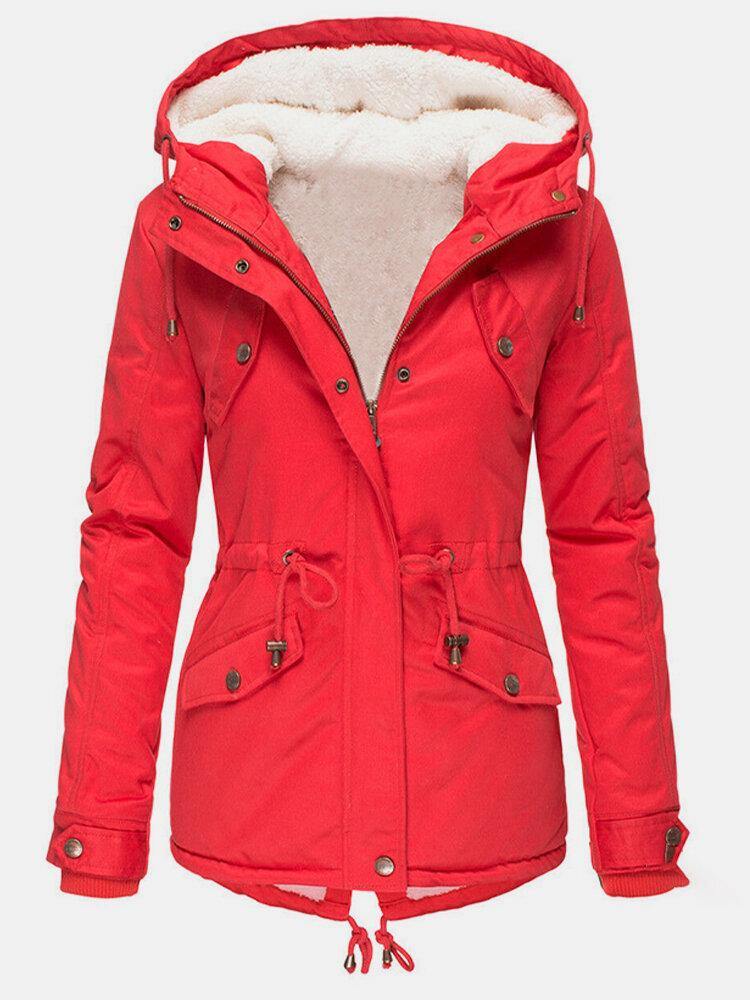 Women's Hooded Winter Parka Jacket - image 2