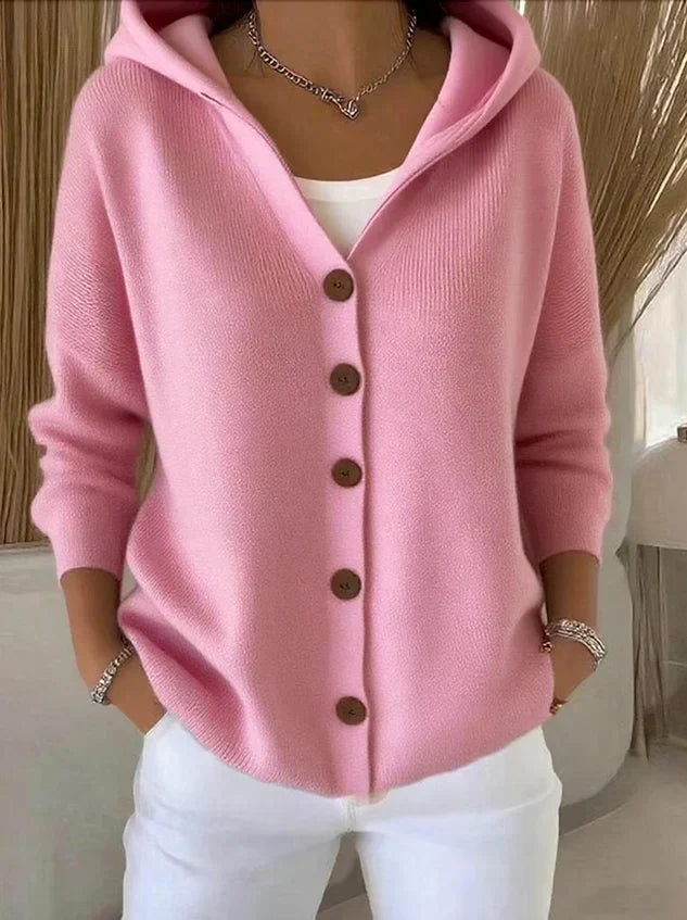 Rocío | Knitted Hooded Jacket