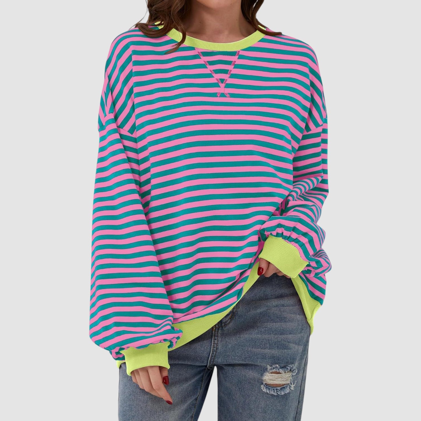 LUKA | STRIPED LONG SLEEVE SHIRT