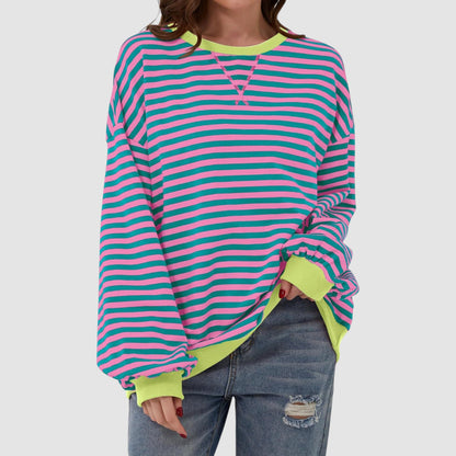 LUKA | STRIPED LONG SLEEVE SHIRT