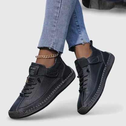 Women's Slip-On Trainers with Elastic Panels - image 1