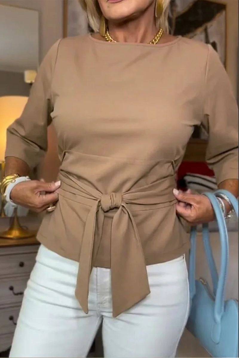 Women's Tie Waist Top - image 4