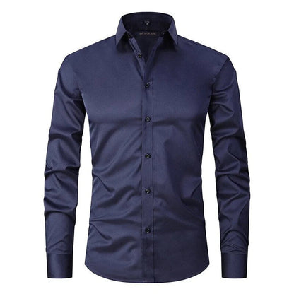 Men's Long Sleeve Business Shirt - image 4