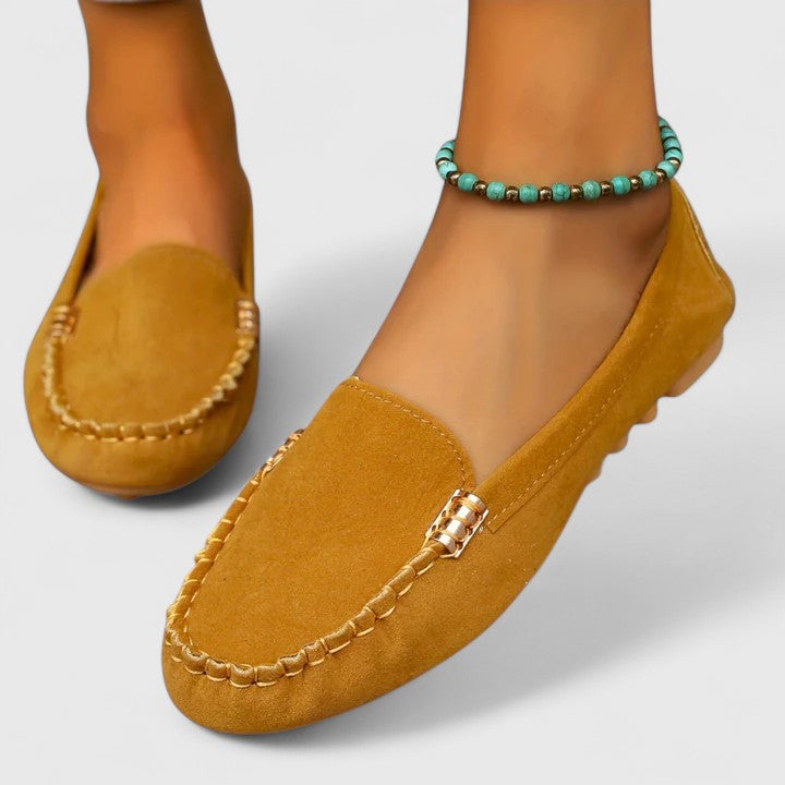 KARLENE - Embellished Slip-On Loafers