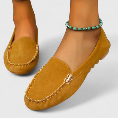 KARLENE - Embellished Slip-On Loafers