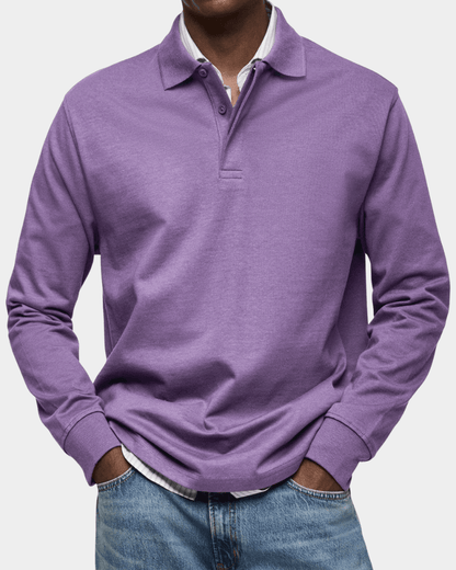 Men's Textured Knit Polo Shirt - image 8