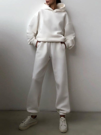 Women's Hooded Knit Two-Piece Set - image 3