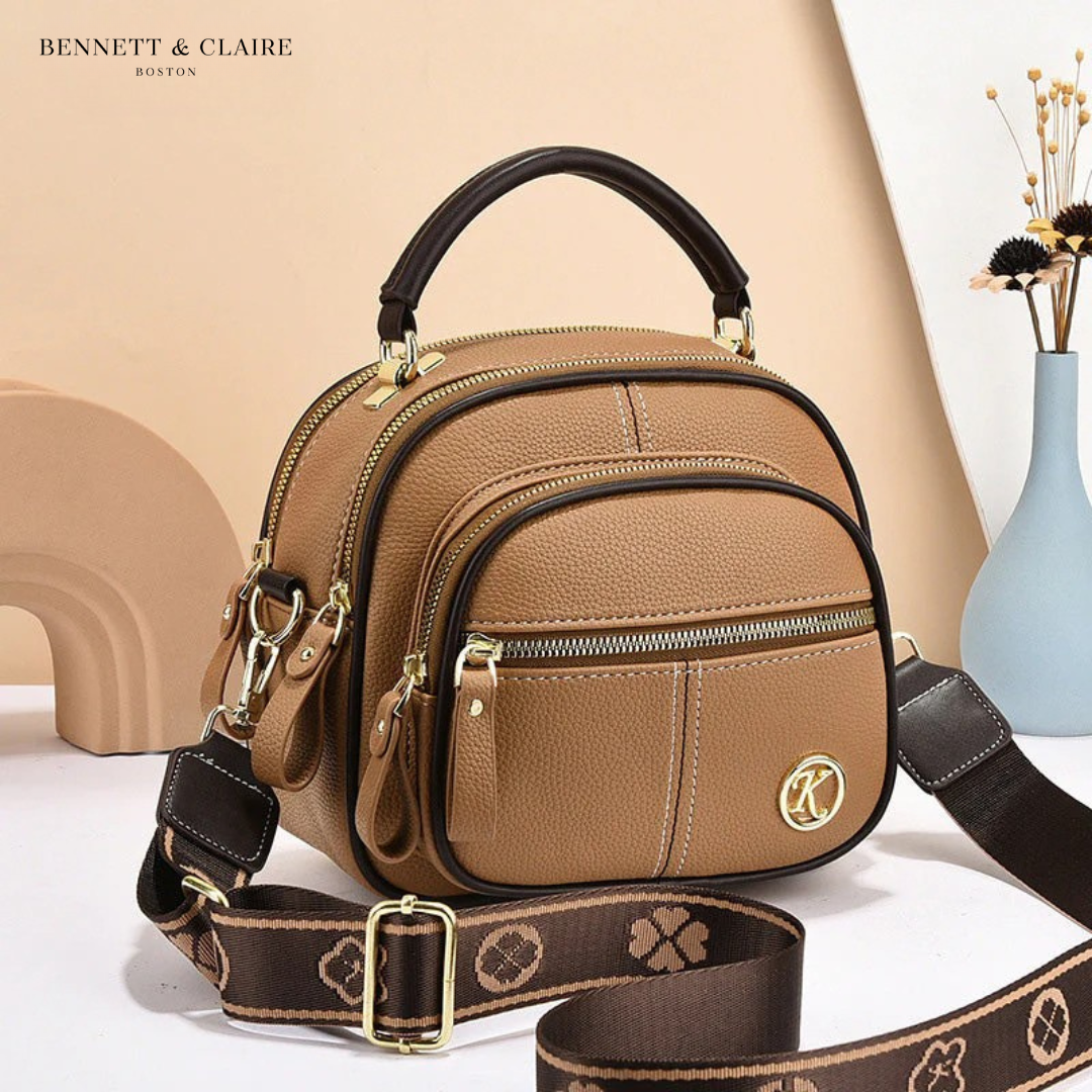 Women's Compact Crossbody Bag with Wide Adjustable Strap - image 1