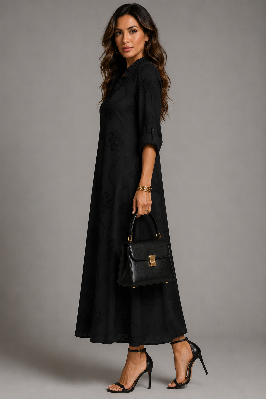 Ambre | Floral Summer Dress that Flatters the Figure