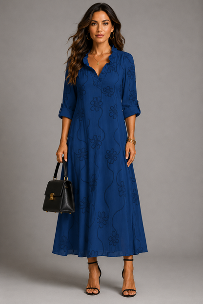 Ambre | Floral Summer Dress that Flatters the Figure