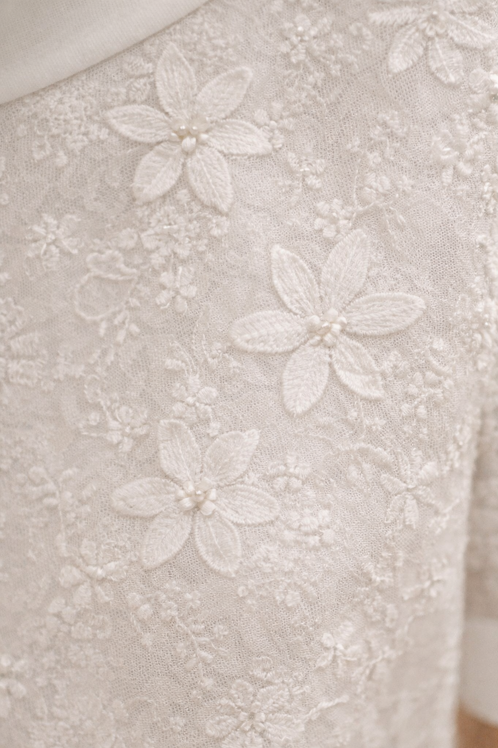 VENEZIA™ - Embroidered High-Neck Blouse