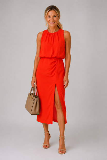 Nicole | Elegant Summer Dress with Split