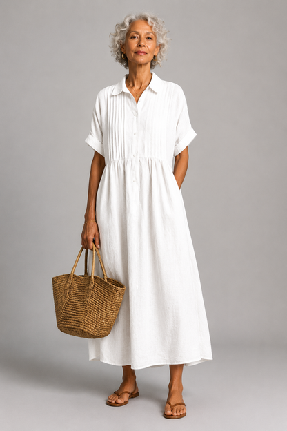 Océane | Blue Maxi Summer Dress