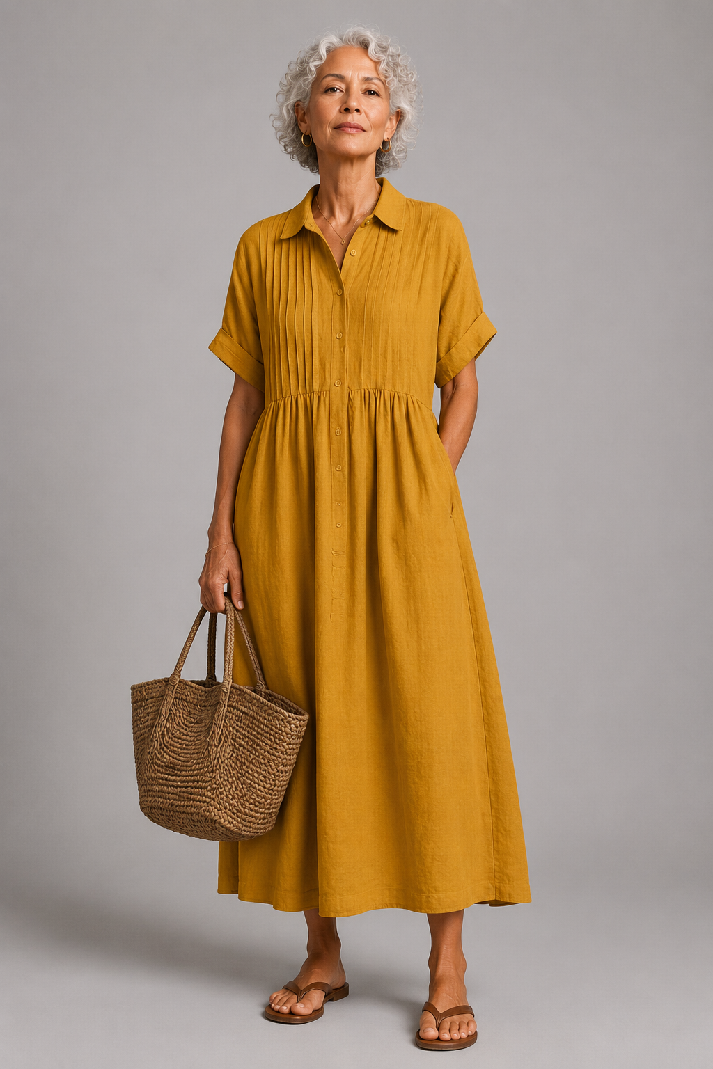 Océane | Blue Maxi Summer Dress