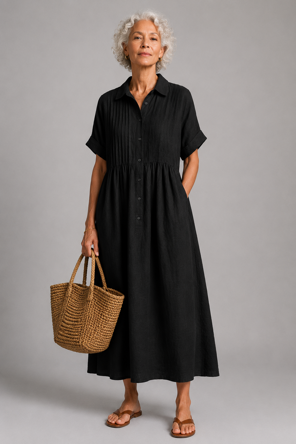 Océane | Blue Maxi Summer Dress