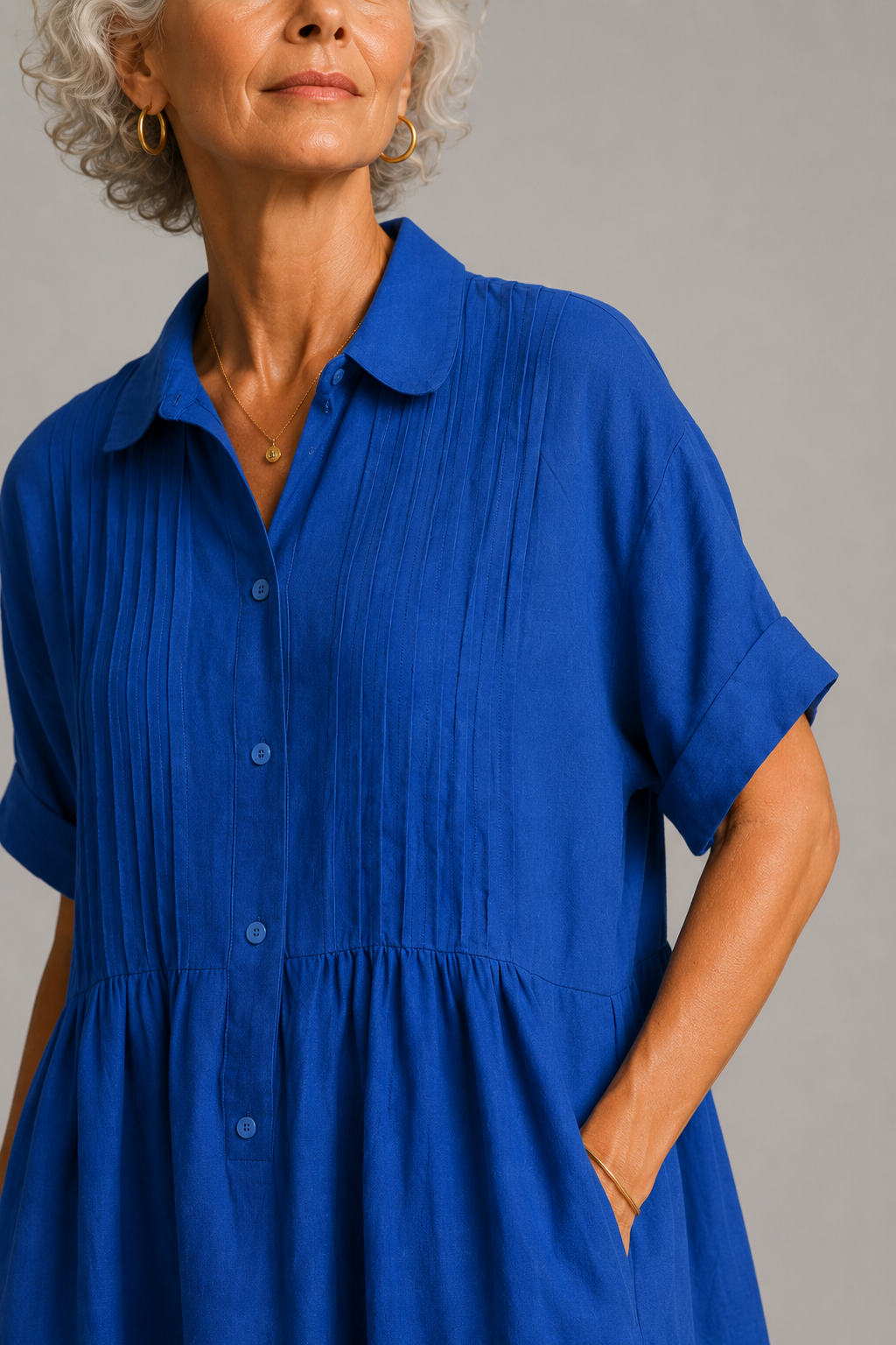 Océane | Blue Maxi Summer Dress