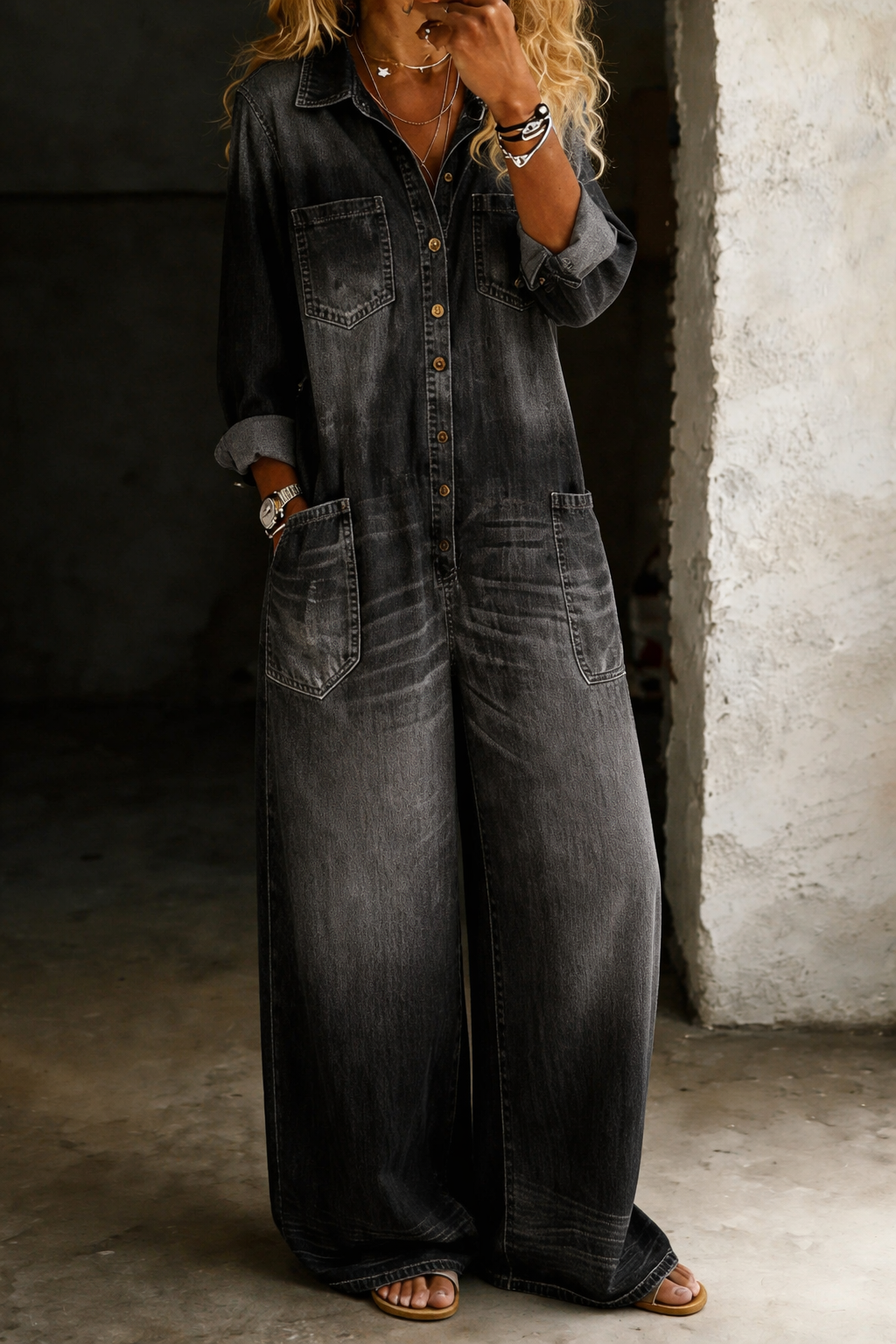 Lena | Comfortable and Casual Mono Denim