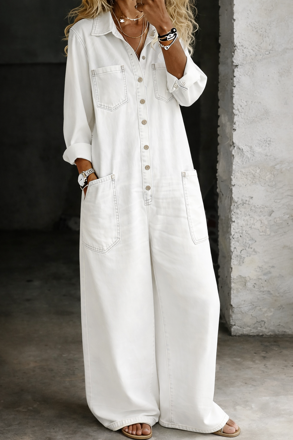 Lena | Comfortable and Casual Mono Denim