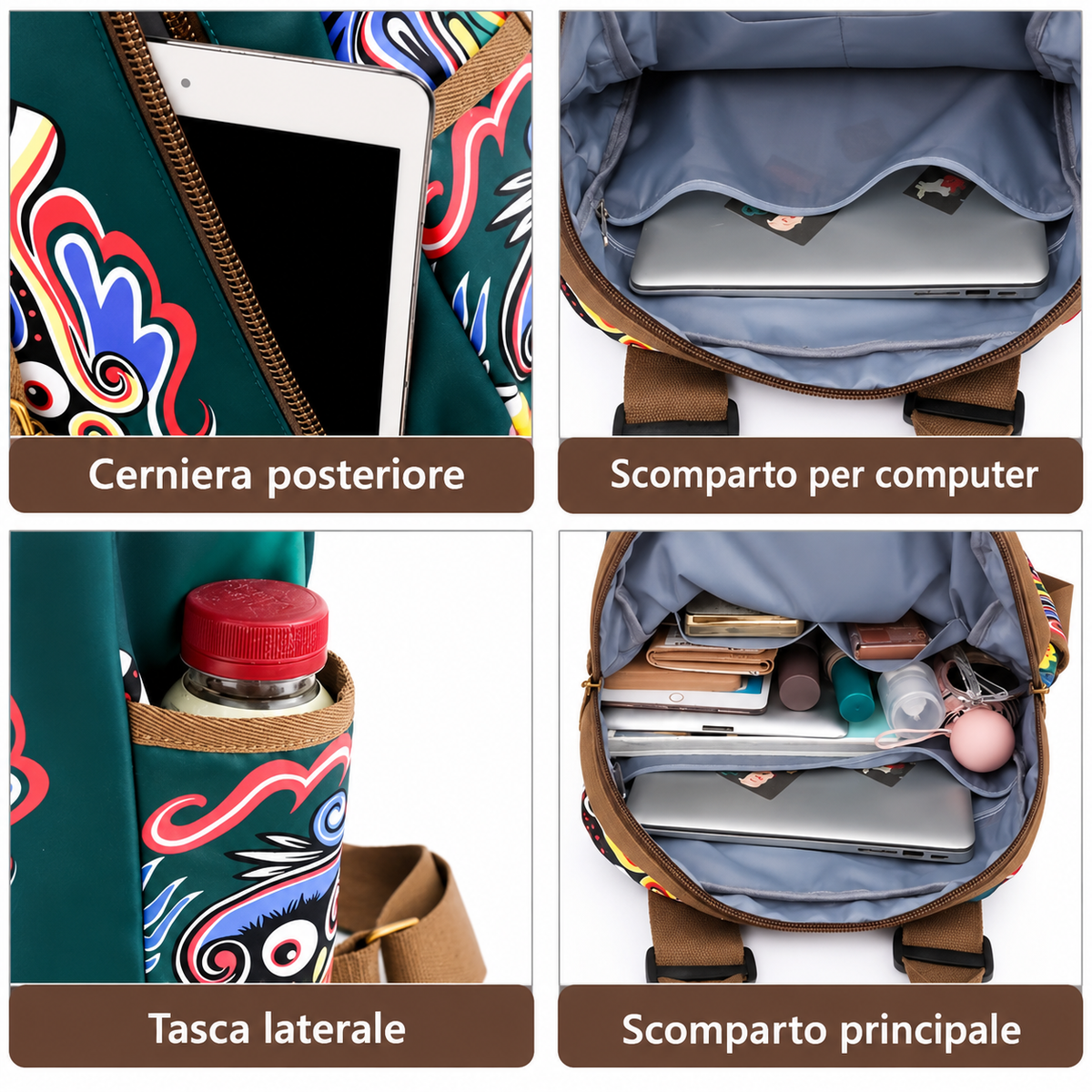 Placidia | Lightweight Backpack