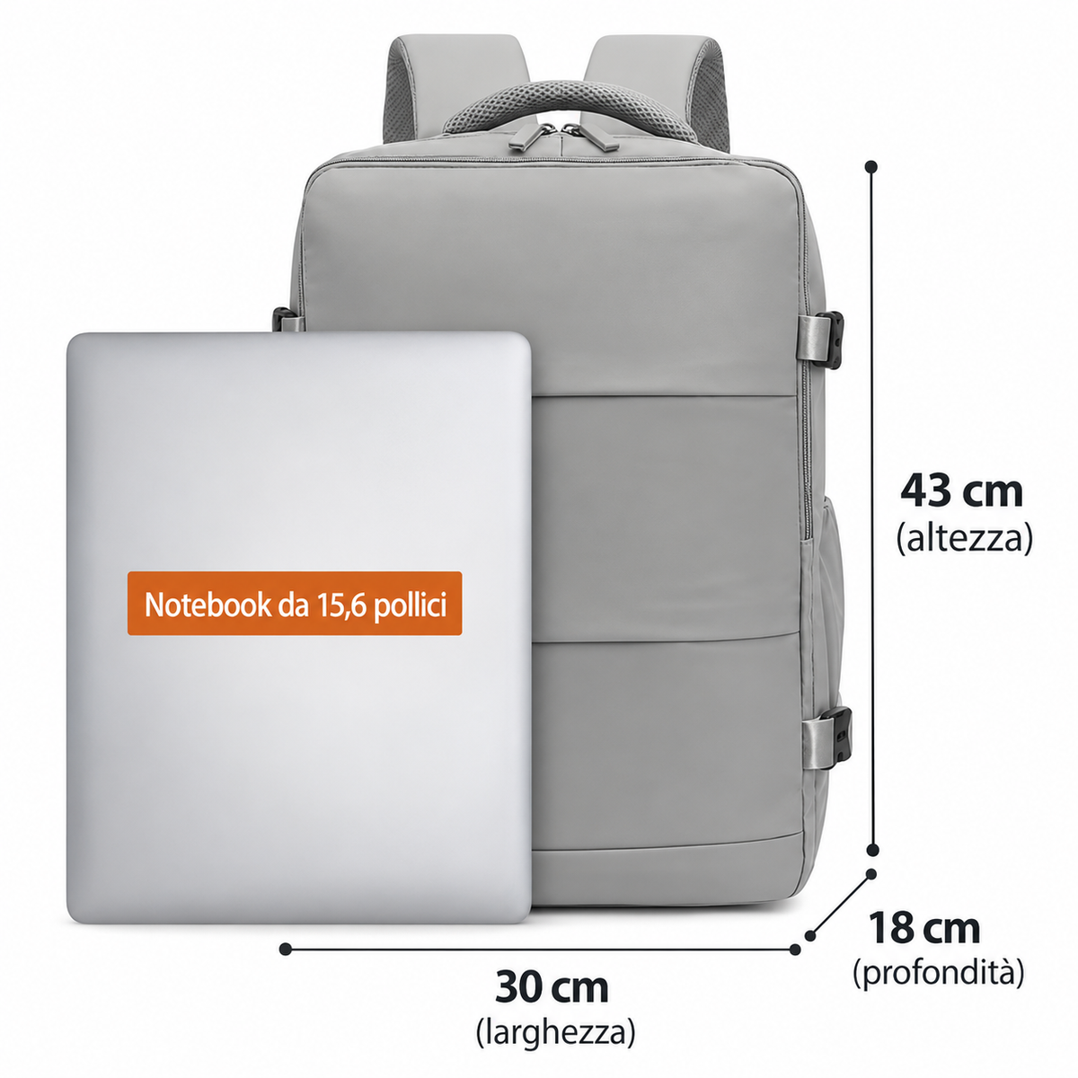 Tarsilla | 40 Litre Travel Backpack