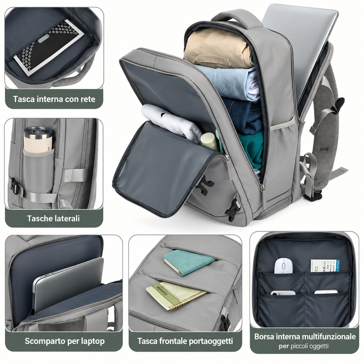 Tarsilla | 40 Litre Travel Backpack