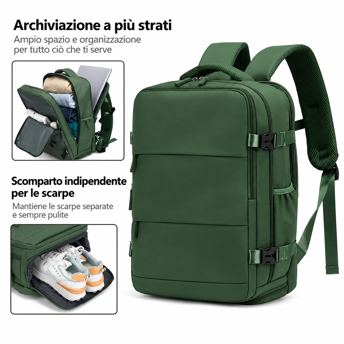 Tarsilla | 40 Litre Travel Backpack