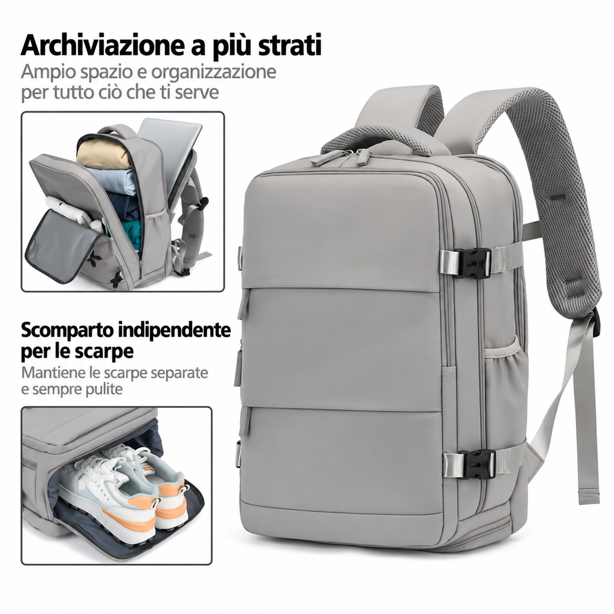 Tarsilla | 40 Litre Travel Backpack