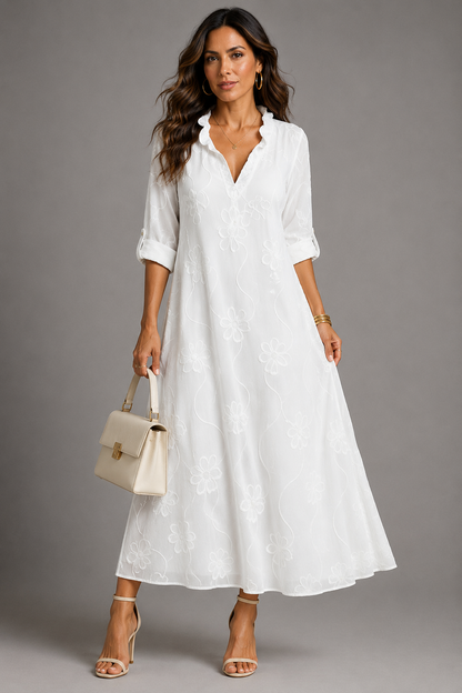 Ambre | Floral Summer Dress that Flatters the Figure