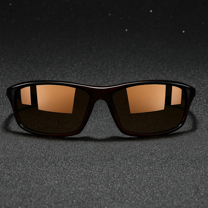 Men's Wraparound Sport Sunglasses with Arm Grips - image 2