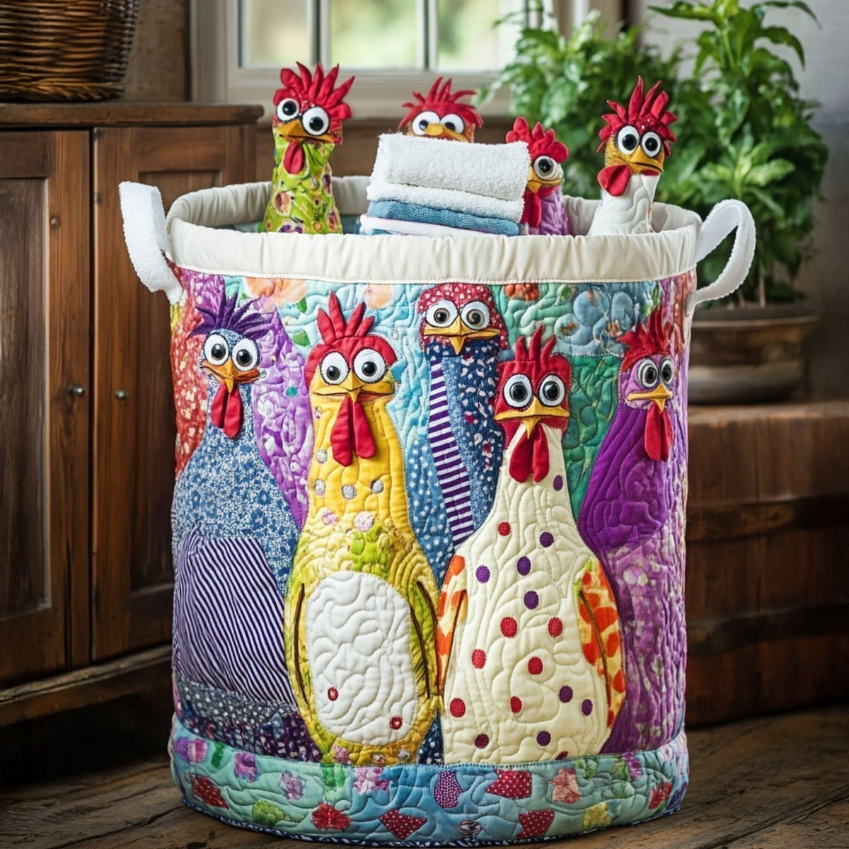 Clara | Hand-Quilted Basket