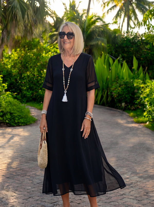 Auris – Flattering Midi Dress