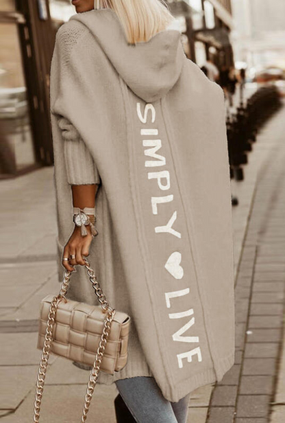 Women's Knee-Length Longline Coat - image 7