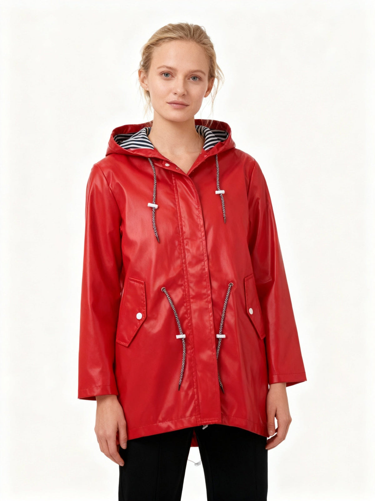 Women's Hooded Rain Jacket - image 6