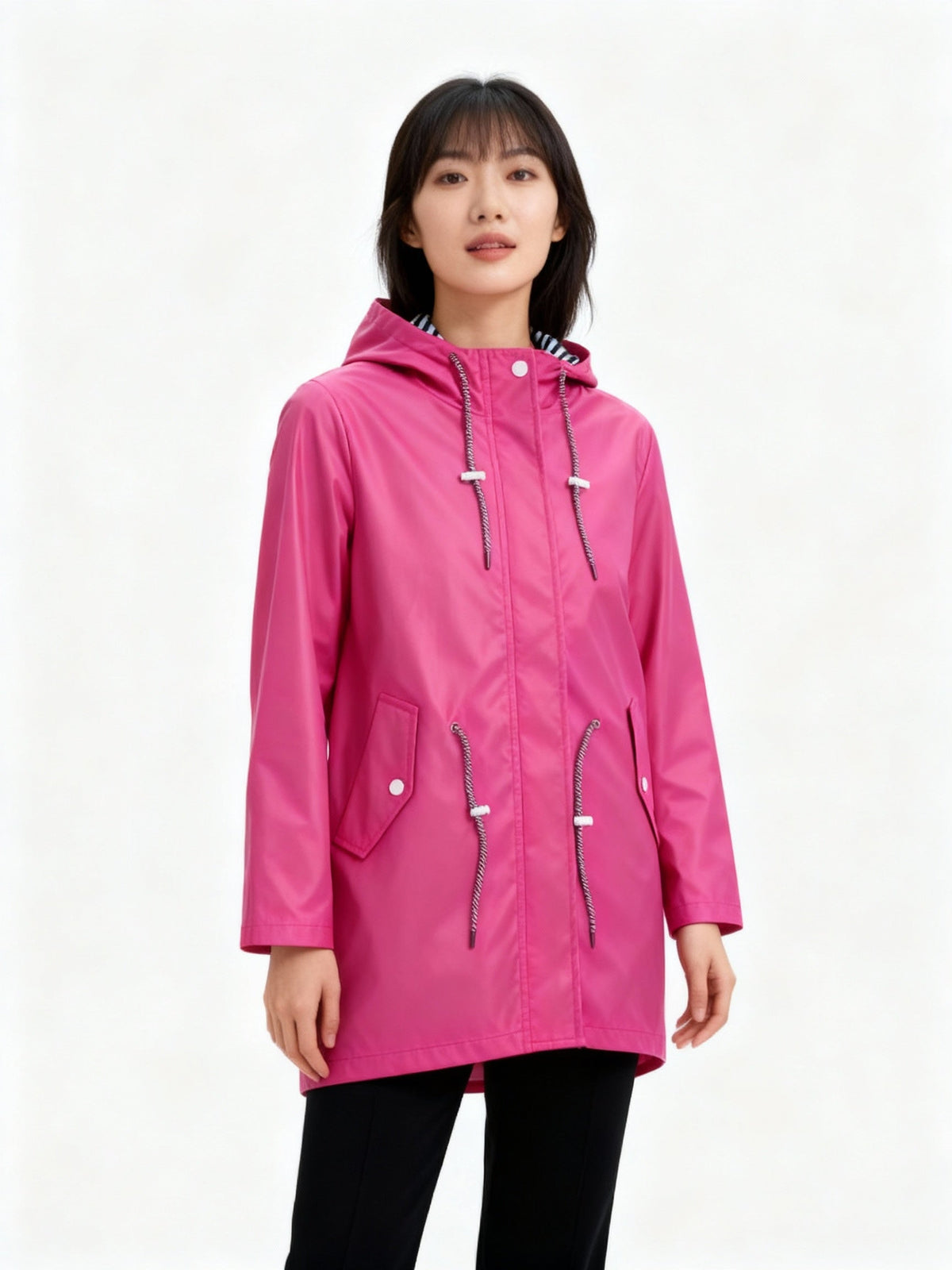 Women's Hooded Rain Jacket - image 5